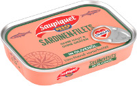 Saupiquet Sardinen-Filets in Olivenöl 105 g (80 g) Dose